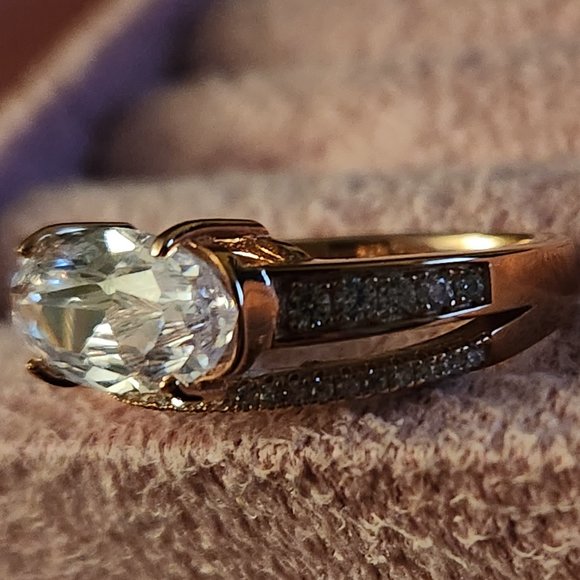 JTV Bella Luce Jewelry - BELLA LUCE AND ETERNO ROSE RING FROM JTV